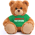 Jimmy’s Classic Cuddly Teddy Bear – Green T-Shirt